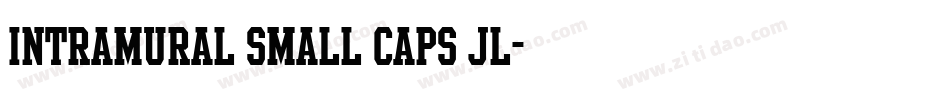 Intramural Small Caps JL字体转换